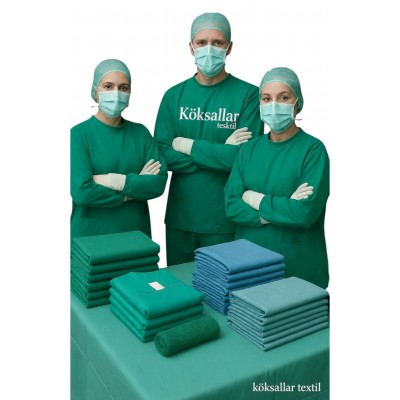 Yeşil kumaş ameliyathane yeşil keten kumaş metre fiyatı